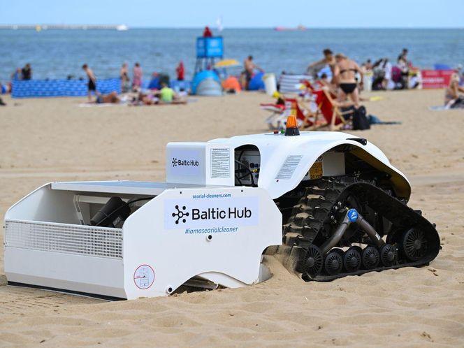 Autonomiczny robot będzie czyścił plażę w Gdańsku