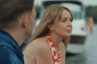 Barwy szczęścia, odcinek 3119. Agnieszka (Katarzyna Tlałka), Łukasz (Michał Rolnicki)