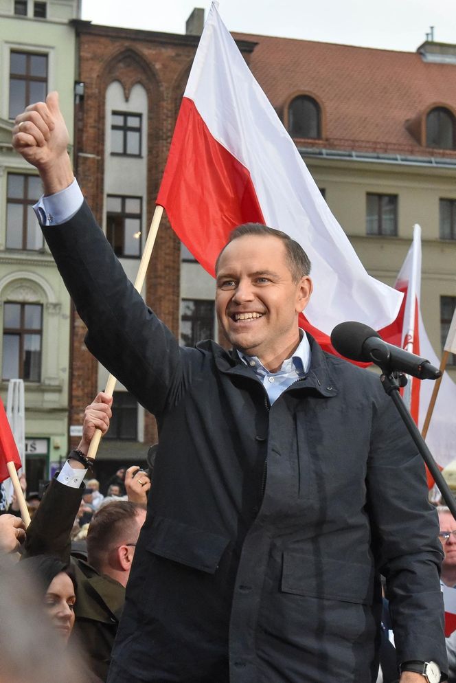 Karol Nawrocki przyjechał do Torunia. Fotorelacja ze spotkania