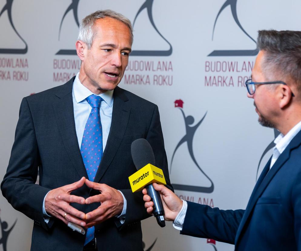 Rozmowy z laureatami nagrody Budowlana Marka Roku. Thomas Casparie, CEO BMI Group