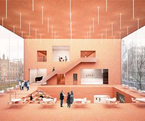 Cztery pomysły na Akademię Muzyczną w Katowicach: SLAS, Konior, MOC i JEMS Architekci