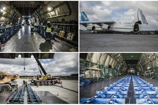 Antonow An-124 Rusłan na lotnisku w Pyrzowicach