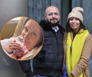 Aneta Żuchowska z mężem