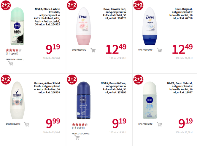 Zobacz najlepsze oferty w ramach promocji w Rossmannie