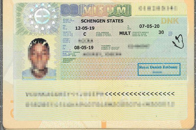Duńska wiza warta 500 dolarów uniemożliwiła mu wjazd do Polski 