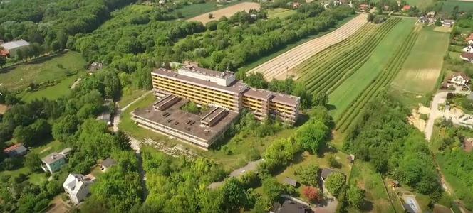 Niedokończone sanatorium milicyjne w Nałęczowie