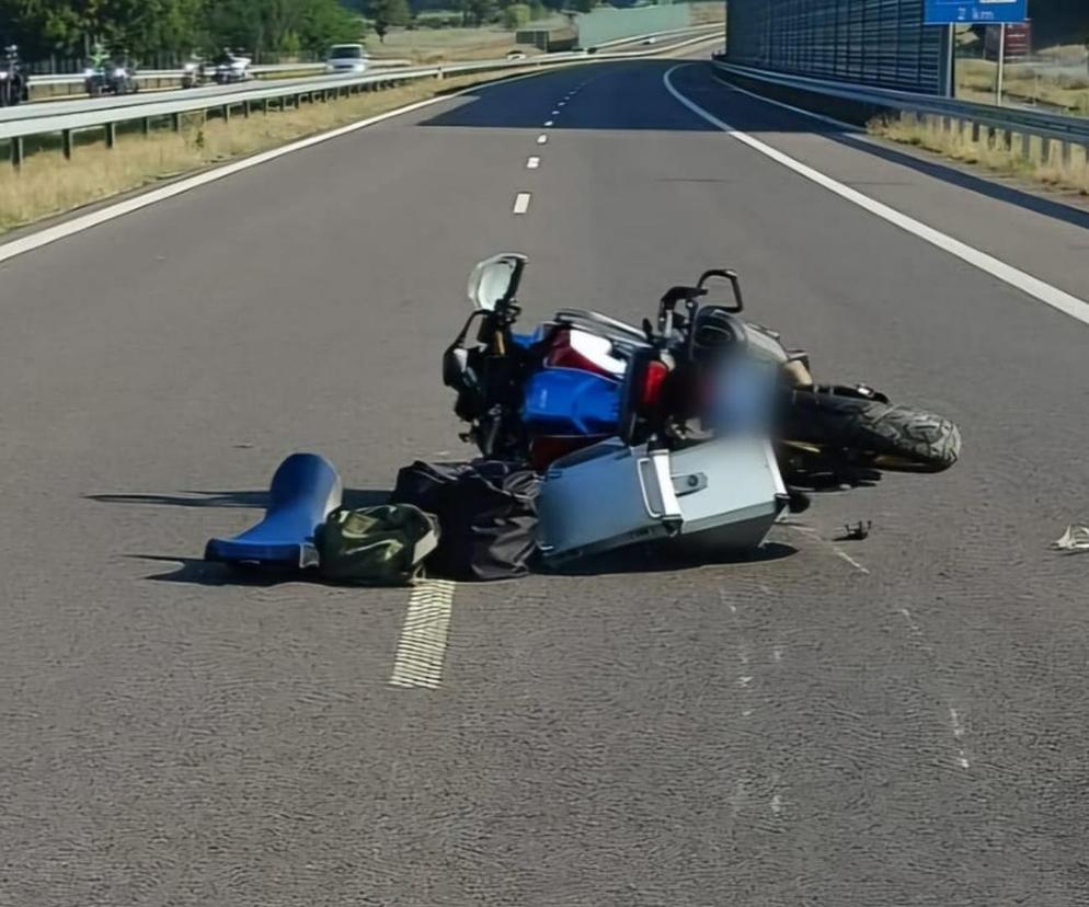 Tragiczny wypadek w woj. lubelskim na koniec wakacji. Nie żyje motocyklista 