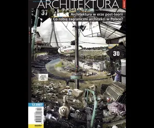 Miesięcznik Architektura 12/2007
