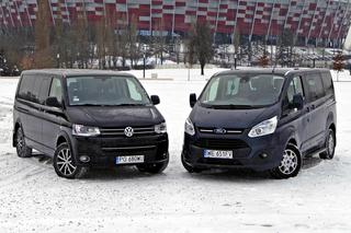 TEST - Ford Tourneo Custom kontra Volkswagen Multivan - porównanie dużych, osobowych vanów - ZDJĘCIA