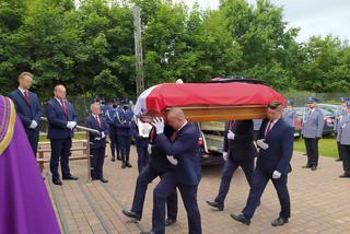Pogrzeb policjanta, który utonął ratując dziecko