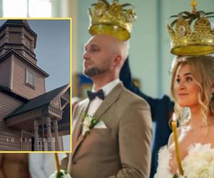 Ślub Klaudii i Valentyna nie odbył się w kościele. Nad głowami młodych zawisły złote korony