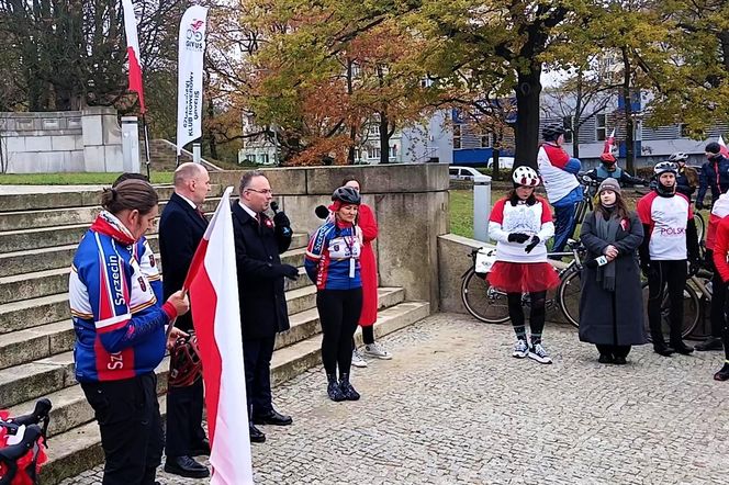 Niepodległościowy Rajd Rowerowy w Szczecinie