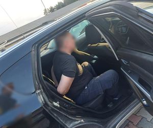 Kradzina ciężaróka znaleziona pod Mińskiem Mazowieckim