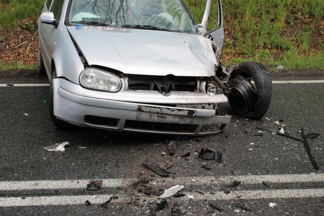 Wypadek w Kłódce na DK16