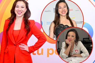 Aleksandra Uznańska-Wiśniewska ma egzotyczną urodę. Odziedziczyła ją po mamie 