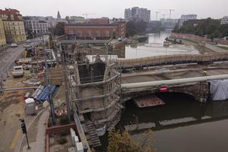 Remont mostu Pomorskiego we Wrocławiu 