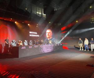 Konferencja w przed galą Hybrid MMA 4  w Zielonej Górze