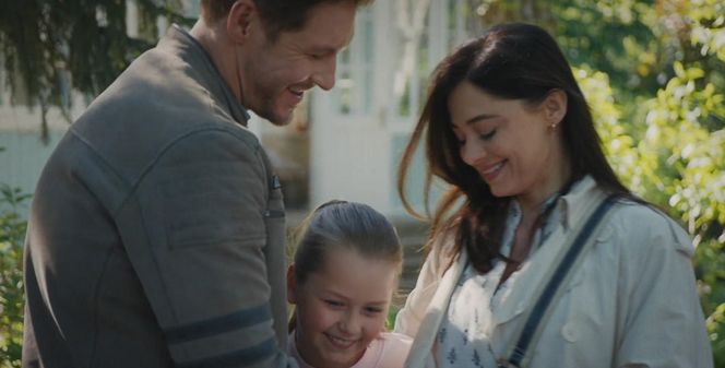 M jak miłość odc. 1880. Iza (Adriana Kalska), Marcin (Mikołaj Roznerski), Maja (Laura Jankowska)