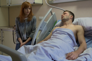 M jak miłość odcinek 1160, Agnieszka (Magdalena Walach), Tomek (Andrzej Młynarczyk)