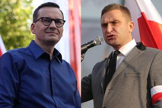 Bąkiewicz nie dostał się do Sejmu, a dziś atakuje Morawieckiego. Chce innego kandydata na premiera