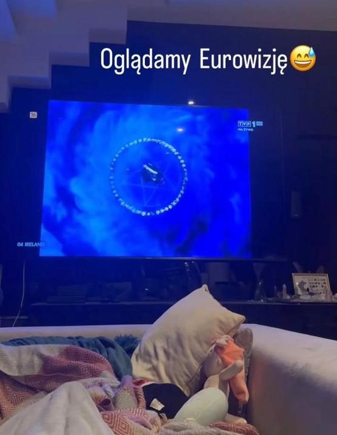 Doda ogląda Eurowizję