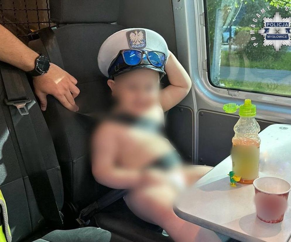 Mysłowice. 3-letni chłopiec przyszedł na stację paliw w samej pieluszce. Ojciec dziecka spał w mieszkaniu