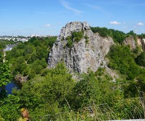 Jezioro Szmaragdowe na Kadzielni w Kielcach