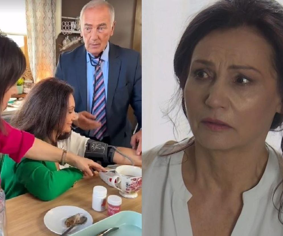 M jak miłość. Stan Aleksandry pogorszy się po stracie syna! Argasiński będzie musiał jej pomóc - ZDJĘCIA