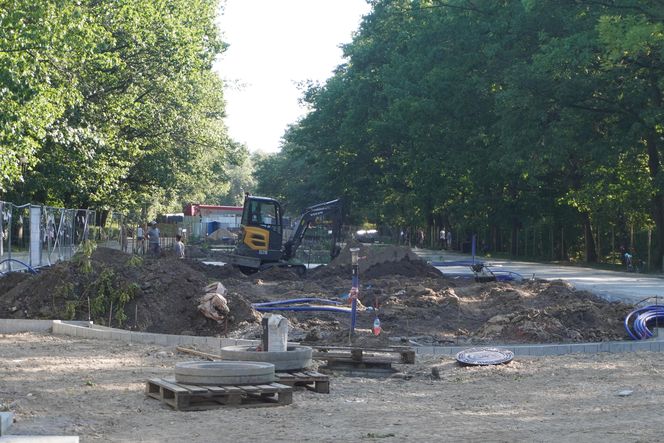 Rewitalizacja Parku Planty w Białymstoku latem 2025
