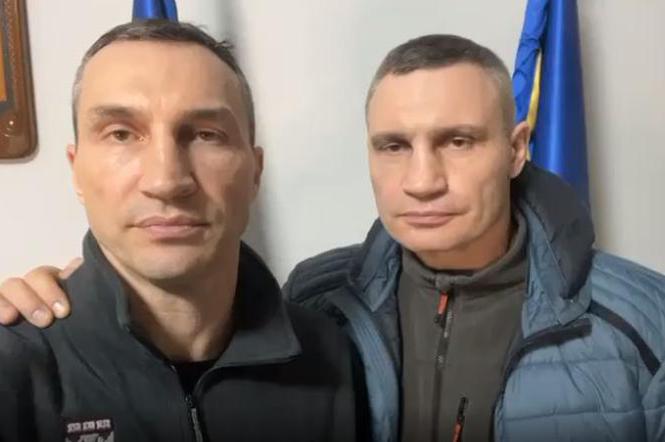 Władimir i Witalij Kliczko