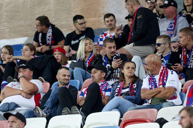 Kibice na meczu Górnik Zabrze - GKS Katowice w sobotę 21 września