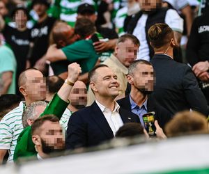 Karol Nawrocki na meczu Lechia Gdańsk - Motor Lublin. Prezydent poszedł do młyna! 