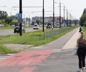 Tak wygląda al. Unii Lubelskiej w Lublinie przed przebudową (pierwsza połowa czerwca 2025)
