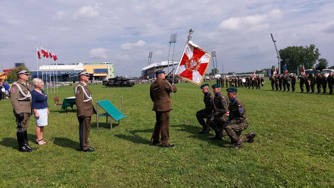 II Święto 18. Dywizji: nadanie Sztandaru 18. Batalionowi Dowodzenia im. Ziemi Siedleckiej