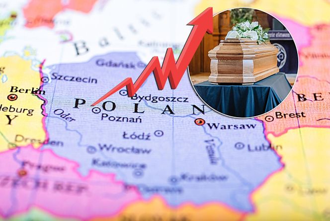 Gdzie w Polsce umiera najwięcej ludzi?