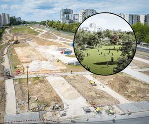 Nowy park linearny powstaje na Ursynowie. Jak dziś wygląda budowa?