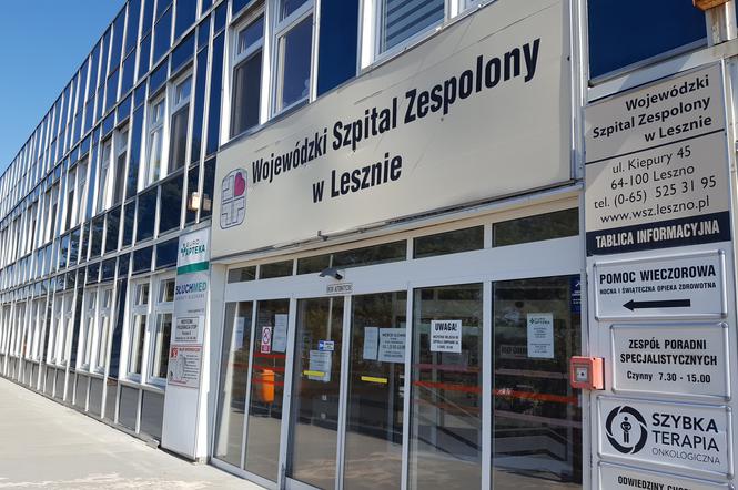 Kolejny przypadek koronawirusa w szpitalu w Lesznie
