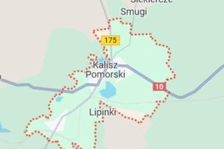 Kalisz Pomorski mapa