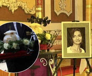 Na pogrzebie żony Rynkowskiego nie było trumny. Tylko skromna urna i czarno-białe zdjęcie