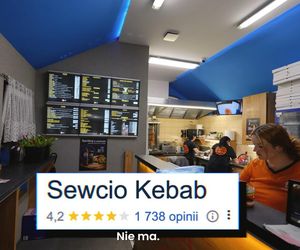 Książulo zjadł Hanys Kebaba w Sewcio Kebab & Pizza 