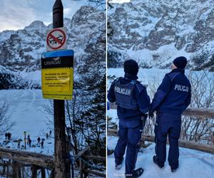 Turyści znad Morskiego Oka proszą się o kłopoty! Musiała interweniować policja [ZDJĘCIA].