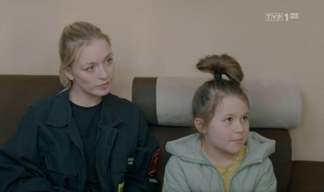  Remiza odcinek 7. Magda (Sylwia Drzycimska), Karolinka - córka Roberta