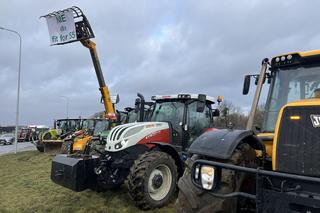 Protest rolników na Pomorzu. Kosakowo