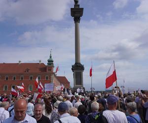 Protest katechetów w Warszawie 21.08.2024