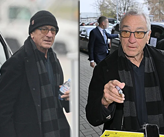 Robert De Niro w Polsce! Przyłapany na lotnisku w Warszawie