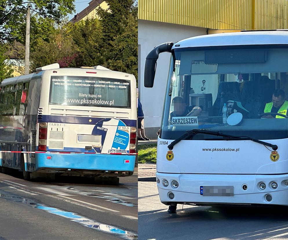 Rozdzierający serce dramat w Sokołowie Podlaskim. Autobus potrącił kobietę z dwójką dzieci. 6-latka nie żyje