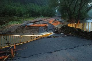 Powódź: Uszkodzone drogi w powiecie łańcuckim