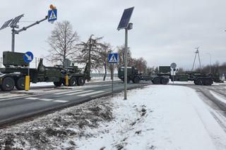 Transport wyrzutni Patriot