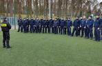 Ćwiczenia policji na stadionie w Iławie