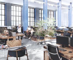 Sala operacyjna w gmachu BGK w Warszawie